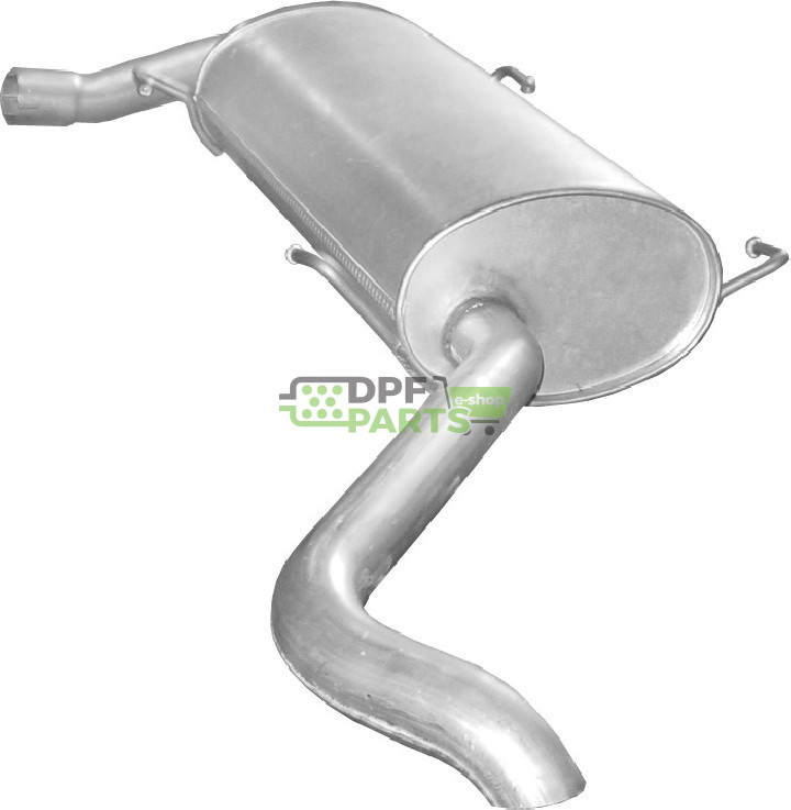 Koncový tlumič Fiat Ducato/ Citroen Jumper/ Peugeot Boxer 2.2 HDi 06-11, Polmo 07.79 A, OE 1 357 637 080 1730.V6