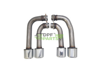 Końcówki układu wydechowego Lorinser - komplet - MERCEDES W 163 - 490016350