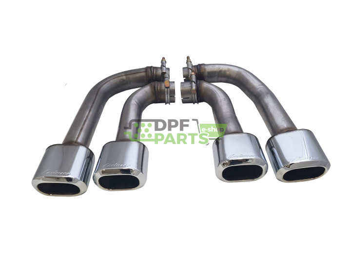 Końcówki układu wydechowego Lorinser - komplet - MERCEDES W 163 - 490016350