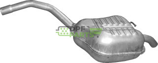 Koncový tlumič výfuku Ford Mondeo 2.0i 16V   Galaxy , S-Max, Polmo 08.14 A, OE 1405572 1440318 1447819 1465653 1538355