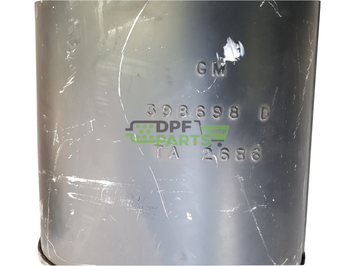 Tłumik końcowy CHEVROLET Corvette C6 Z06 - lewa strona - 7.0 V8 - 398698 TA2686