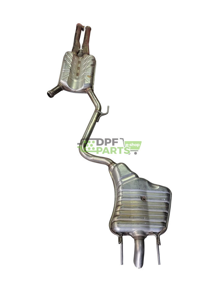 Tłumiki końcowy i środkowy prawa strona MERCEDES S Klasa S500 W221- 5.5 V8 - A2214913200 A2214908821 A2214903535 A2214901959