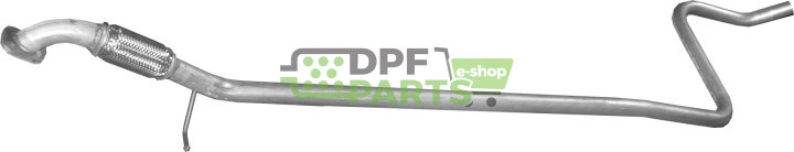 Střední trubka Ford Fiesta 1.25/1.4, Polmo 08.33 A, OE 1521759 1571385 1579025 1673779 1673784