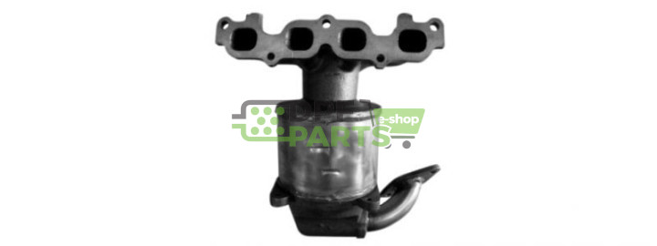 Katalizator FORD Fiesta, Fusion / MAZDA 2 - 1.25 / 1.4 16V - 1302298 1302300 1329251 1329252 C2012050X 1148757