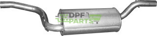 Střední tlumič výfuku Ford Focus/C-Max   Volvo S40/V50, Polmo 08.62 A, OE 1234018 1253560 1329718 1364172 1677751 30681701