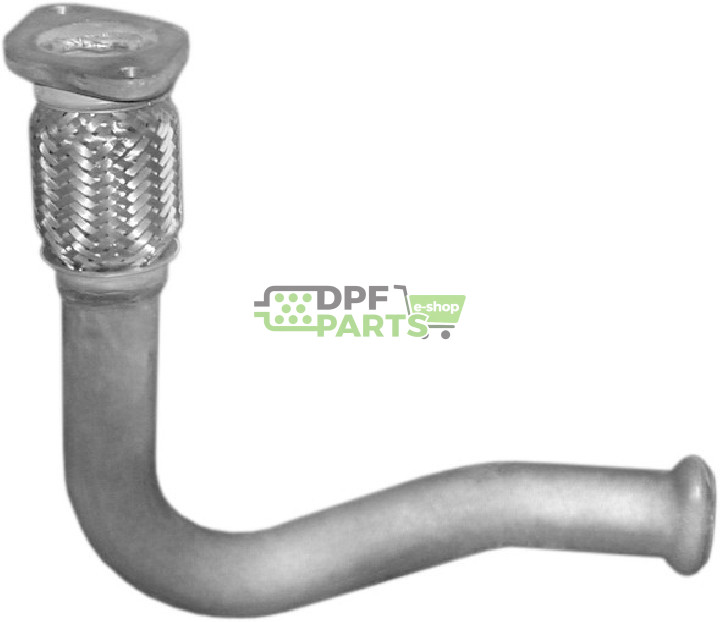 Trubka sběrná Renault Cli II/Kangoo 1.9 dTi 99-07, Polmo 21.525 A, OE 77.00.428.923