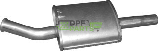 střední tlumič výfuku Renault Twingo 1.2i 16V 11/00-07, Polmo 21.71 A, OE 8200038994 8671093778