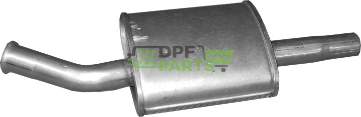 Tłumik środkowy Renault Twingo 1.2i 16V 11/00-07, Polmo 21.71 A, OE 8200038994 8671093778