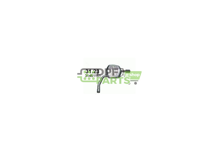 Tłumik końcowy VOLVO V70 III 2.0 D 235-875  P76003 01.61489 31461161 31261351 31261504