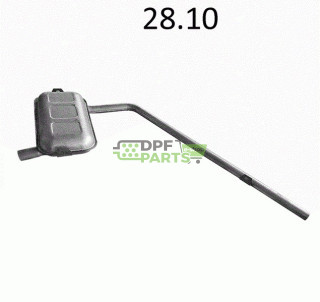 Tłumik końcowy TRABANT 601- 0.6 - 4011342105 14905