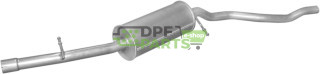 Střední tlumič výfuku Ford Galaxy/VW Sharan 2.0i 94-95, Polmo 08.537 A, OE 1206013 7411717 7M0 253 409 H