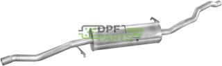 Střední tlumič výfuku Ford Galaxy/Seat Alhambra/VW Sharan 1.9TDi 02-, Polmo 08.543 A, OE 1211714 7M3 253 409 M 7M3.253.409M