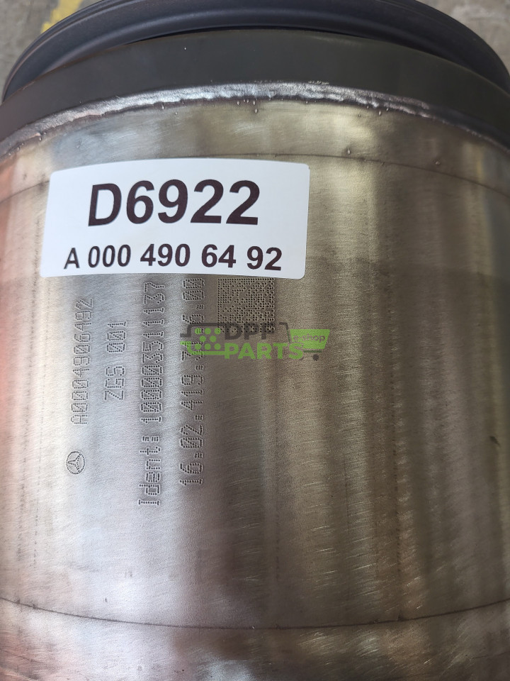 Filtr cząstek stałych DPF MERCEDES Actros, Atego Euro 6 - A0004906492 0004906492 A0014903692 0014903692
