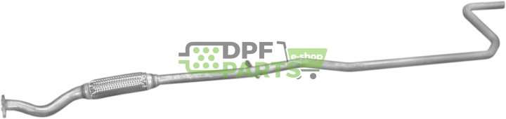 Střední trubka Ford Ka 1.3i 00-02, Polmo 08.546 A, OE 1110556