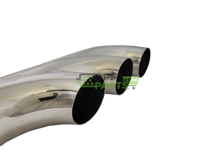 Koncovka výfukového systému nákladního vozidla tenký lem fi-110mm vnitř.