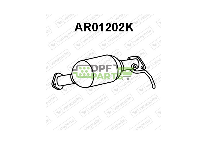 Katalizator ALFA ROMEO - 46739666 55183878 73503566