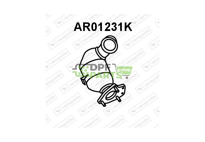Katalyzátor ALFA ROMEO / FIAT / LANCIA - 46794000 51774042 51774044