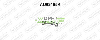 Katalizator AUDI / SKODA / VOLKSWAGEN - 4B0254200AV 4B0254200AX 4B0254200JV