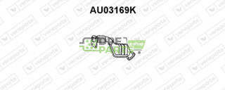 Katalyzátor AUDI / VOLKSWAGEN - 3B0131089V 3B0131089X 3B0254200EV