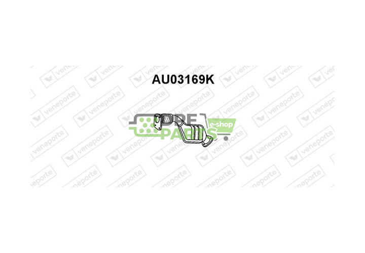 Katalyzátor AUDI / VOLKSWAGEN - 3B0131089V 3B0131089X 3B0254200EV