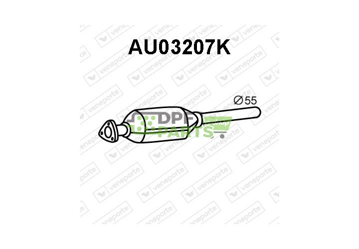 Katalyzátor AUDI / VOLKSWAGEN - 3B0253057BV 3B0253057BX 3B0253057DV