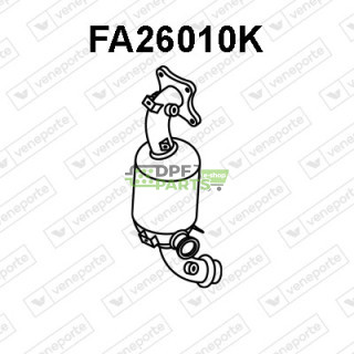 Katalizator FIAT - 52109529 52205426 71798648