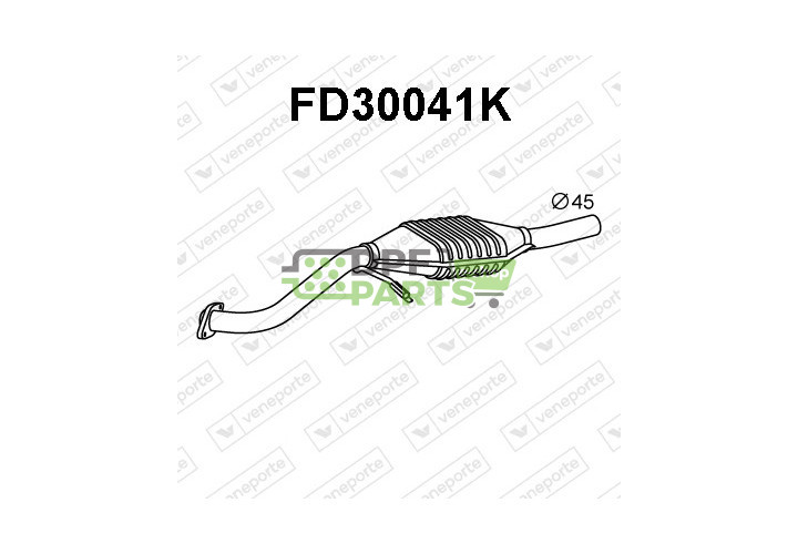 Katalyzátor FORD - 1030378 1030379 1030382
