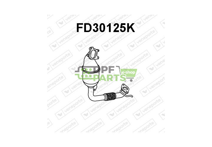 Katalizator FORD / MAZDA - 1531277 1615938 8V215E211EA