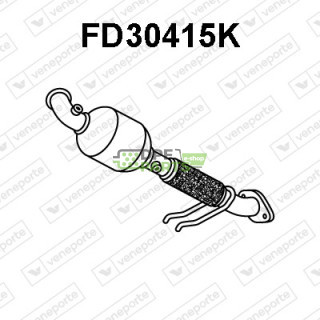 Katalizator FORD - 1681480 1706906 1728766