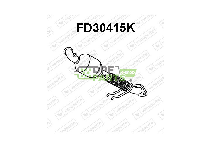 Katalyzátor FORD - 1681480 1706906 1728766