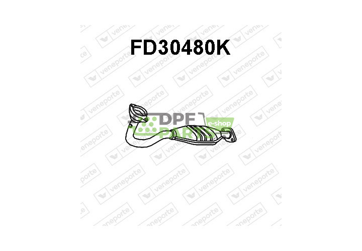 Katalizator FORD - 1012217 1032555 1032557