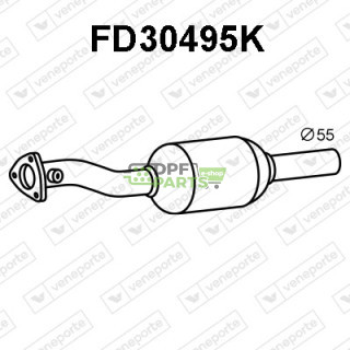 Katalizator FORD / SEAT / VOLKSWAGEN - 1022355 1058843 1230648