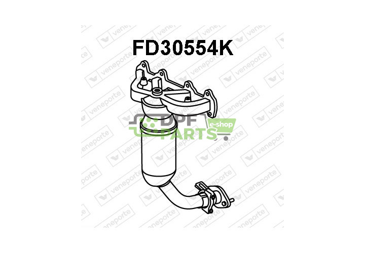 Katalyzátor FORD - 1025230 1030535 1048884