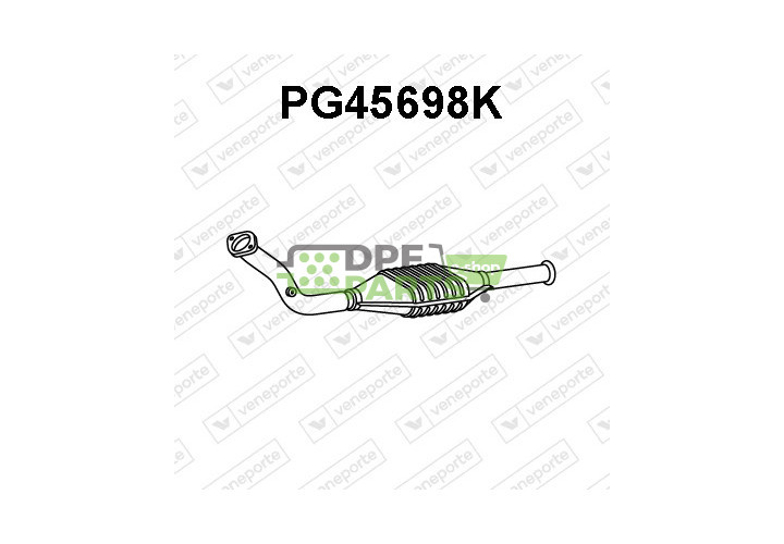 Katalizator PEUGEOT - 170530 170531 170583