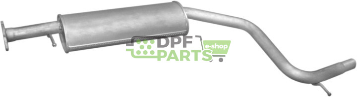 Střední tlumič výfuku Ford Mondeo 1.8i -16V 00-07, Polmo 08.559 A, OE 1133113 1134714 1380891