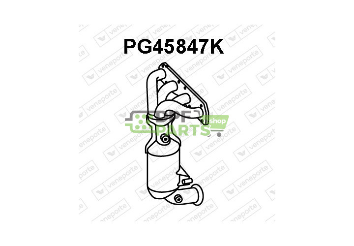 Katalizator CITROËN / MINI / PEUGEOT - 0341L3 0341L6 0341N1