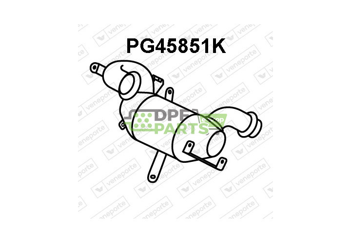 Katalizator CITROËN / PEUGEOT - 1705ZJ  