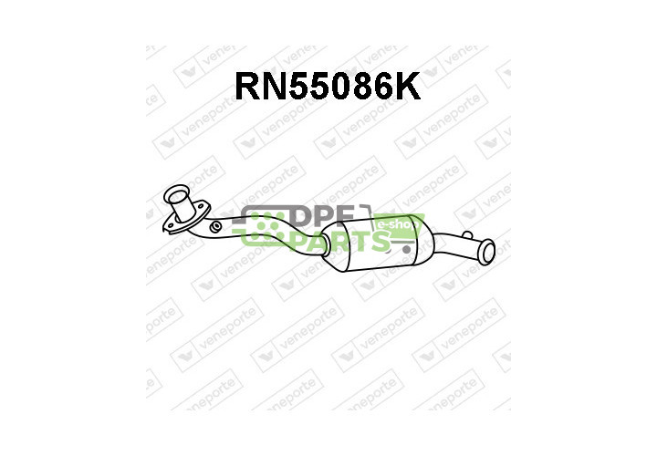 Katalizator RENAULT - 8200056379 8200122426 