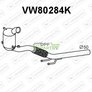 Katalizator AUDI / SEAT / SKODA / VOLKSWAGEN - 5Q0254500BX 5Q0254501TX 5Q0254503DX