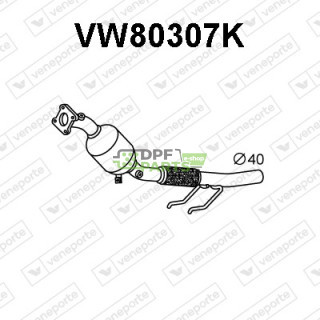 Katalizator SEAT / SKODA / VOLKSWAGEN - 1S0253007P 1S0253053BX 1S0253053GX