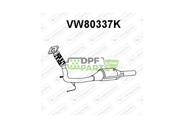 Katalizator SEAT / VOLKSWAGEN - 6N0253058AV 6N0253058AX 6N0253058DV
