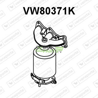 Katalyzátor SEAT / VOLKSWAGEN - 03E253020CX 03E253020EX 03E253020GX