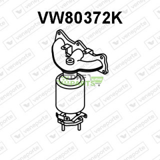 Katalizator SKODA / VOLKSWAGEN - 03D253020FX 03D253052X 