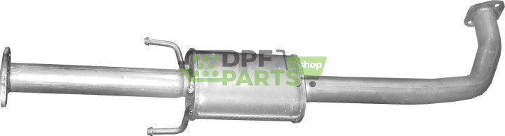 Střední tlumič výfuku Hyundai i30 1.6 CDRi Turbo Diesel, Polmo 10.77 A, OE 28650-2L510