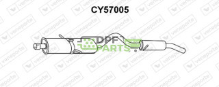 Tłumik CHRYSLER - 04809452AA 04809652AA 4486620