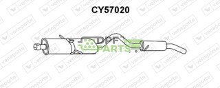 Tłumik CHRYSLER - 04486622 4486632 4809852AA