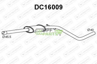 Tlumič DACIA - 8200906479 8200906496 