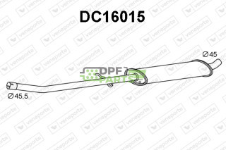 Tłumik RENAULT - 200101180R  