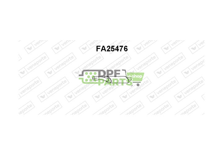 Tlumič FIAT - 46548655 7781517