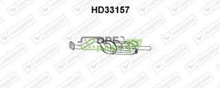 Tlumič HONDA - 18030S1EE40 18307S1EE40 